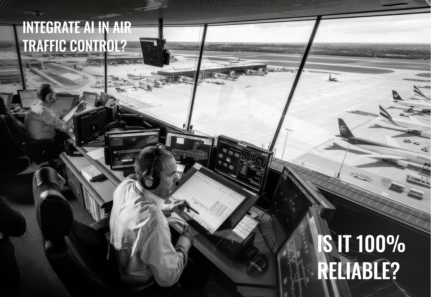 Air traffic control: is AI completely reliable?